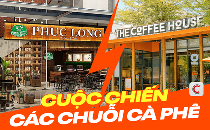 Cuộc chiến chuỗi cà phê: Phúc Long tăng 79 cửa hàng, Katinat đuổi sát nút, riêng The Coffee House ngậm ngùi đóng cửa 1/3