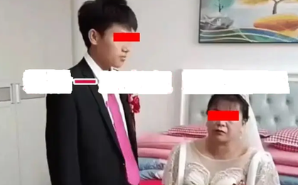 Chàng trai 27 tuổi cưới cô dâu 54 tuổi, ngỡ ngàng bố mẹ chú rể "vui như bắt được vàng"