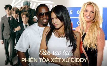 Cả dàn sao bị réo gọi trong phiên tòa xử Diddy: BTS, Britney Spears cũng liên lụy?