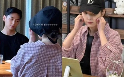 Hot: "Bắt gọn" V (BTS) - IU công khai hẹn hò?