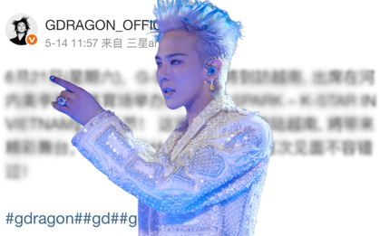 G-Dragon làm 1 điều chấn động trên trang mạng 15.5 triệu người theo dõi khiến fan Việt “lo sợ”