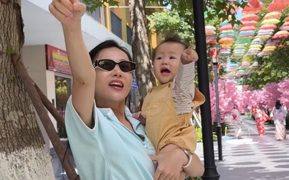 Chồng là doanh nhân, vợ là diễn viên “siêu bận”, nhưng shark Bình - Phương Oanh luôn giữ thói quen này khi nuôi con