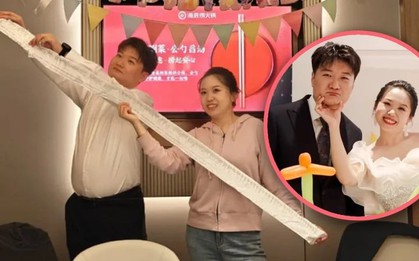 Cặp đôi làm tiệc cưới ở quán lẩu, hóa đơn dài 2 mét nhưng chỉ tốn 80 triệu đồng