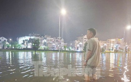 Thành phố Bắc Giang liên tiếp ngập sâu