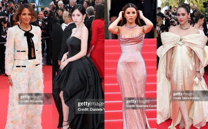 Thảm đỏ Cannes ngày 6: Mina (TWICE) hóa thiên nga đen, dàn thiên thần Victoria's Secret khoe dáng nóng bỏng, nhiều sao hạng A lộ dấu hiệu lão hóa