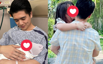 Phản ứng của dân tình khi thiếu gia nhà bầu Hiển khoe con thứ 3, từ doanh nhân nghìn tỷ đến ca sĩ, cầu thủ đều chúc mừng