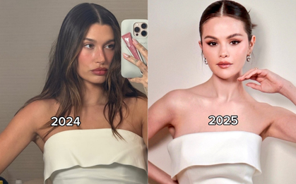 Selena Gomez mặc váy cưới đẹp nức nở nhưng bị soi bắt chước bà xã Justin Bieber?