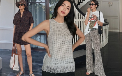 Tăng Thanh Hà "trẻ hóa" với mốt hot nhất 2025, nàng ngoài 30 tuổi học theo cực dễ