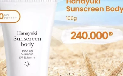 Ghi SPF 50 nhưng chỉ đạt 2,4: Kem chống nắng mà Đoàn Di Băng quảng cáo là thật hay giả?