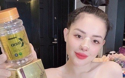 Thông tin mới về công ty xuất hiện trên bao bì sản phẩm giảm cân của Ngân 98