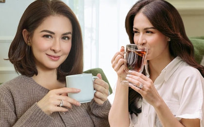 "Mỹ nhân đẹp nhất Philippines" chăm uống thứ nước này để da đẹp mịn căng, dáng thon gọn gàng