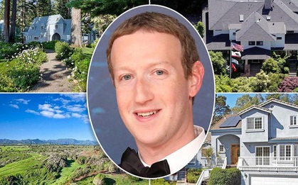 Khám phá danh mục bất động sản trị giá 300 triệu USD của CEO Mark Zuckerberg