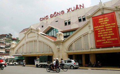 Chợ Đồng Xuân - chợ lớn nhất miền Bắc: Từ trung tâm buôn bán xưa đến "siêu thị" đầu mối hiện đại của tiểu thương Việt