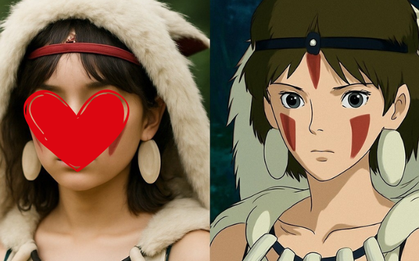 Dàn nhân vật hoạt hình Ghibli hoá người thật: 1 nàng công chúa đẹp hơn bản gốc, kéo đến ảnh cuối mà hết hồn
