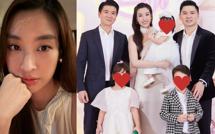 Đỗ Mỹ Linh phát ngôn gây sốt khi anh chồng - cậu cả nhà bầu Hiển - làm "bố đơn thân nghìn tỷ" lần 3