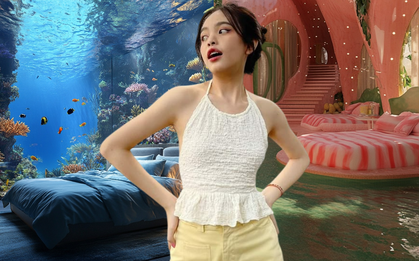 Phóng to phòng ngủ bên trong tủ lạnh, vỏ ốc hay ruột một quả... dưa hấu: Sốc khi điều tưởng tượng thành thực tế