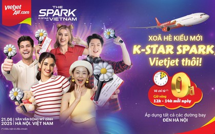 Vietjet đồng hành cùng đại nhạc hội K-Star Spark in Vietnam