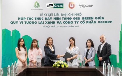 Hợp lực vì môi trường: Quỹ "Vì tương lai xanh" và VCCorp chung tay kết nối với giới trẻ