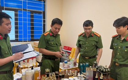 Triệt phá cơ sở sản xuất, buôn bán số lượng lớn mỹ phẩm giả ở Thanh Hóa