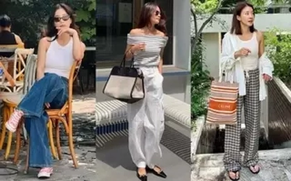 10 cách mặc quần ống rộng chuẩn đẹp cho phụ nữ ở độ tuổi ngoài 40