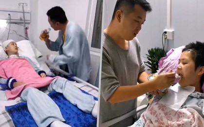 Vợ u não sống thực vật, chồng hát, nhảy mỗi ngày để đánh thức và phép màu xảy ra