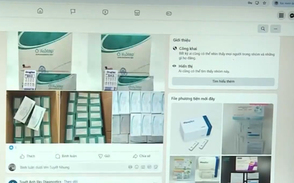 Kit test, thuốc trị COVID-19 rao bán tràn lan: Mua dễ, hại khó lường