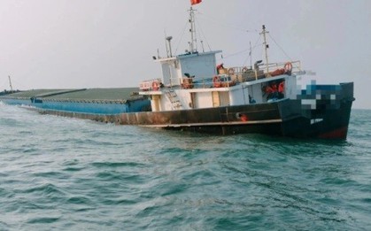 Tàu chở than chìm trên biển, nhiều thuyền viên mất tích