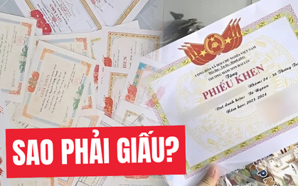 Lại tranh cãi chuyện khoe giấy khen, 1 phụ huynh phản bác: "Con mình học hành chăm chỉ cả năm, sai gì mà phải giấu?"
