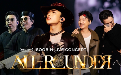 Concert ALL-ROUNDER: SOOBIN tỏa sáng ở thời điểm rực rỡ nhất, thỏa sức trưng trổ định nghĩa của 1 nghệ sĩ toàn năng