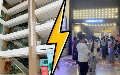 Cảnh tượng tò mò ở Vincom Nguyễn Chí Thanh