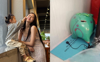 Bức ảnh "con heo còi" của vợ chồng Hà Nội gây sốt: Muốn tiết kiệm 500k/tháng cho con nhưng 2 năm rồi chưa làm được...