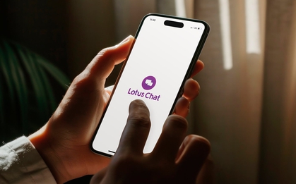 Lotus Chat tiếp tục leo thẳng top 2 app chat được tải nhiều nhất tại Việt Nam