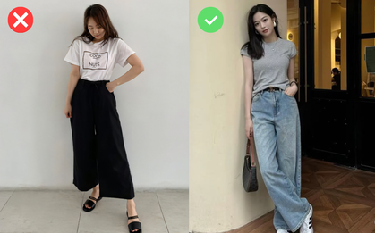 4 kiểu quần nàng "nấm lùn" nên né, diện lên dìm dáng thê thảm