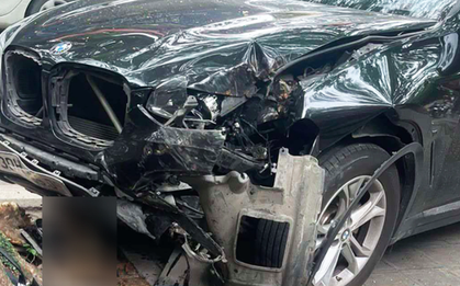 Xe ô tô BMW va chạm xe máy, cô gái 18 tuổi bị đứt lìa chân phải