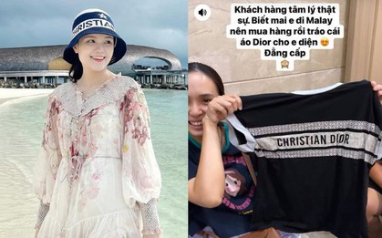 Nổi tiếng là "tiểu thư đồ hiệu", vợ Duy Mạnh vừa nhìn đã biết bị kẻ gian tráo hàng Dior "fake", phản ứng gây sốt