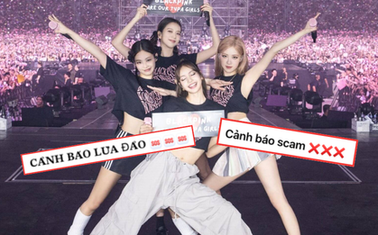 Vé concert BLACKPINK bị đội giá gấp 10 lần, cảnh báo lừa đảo tràn lan nhưng vẫn có người dính bẫy