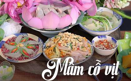 Ngắm mâm cỗ vịt dịp Tết Đoan Ngọ "tuyệt đối ngon, tuyệt đối điện ảnh" của mẹ đảm Hà Nội