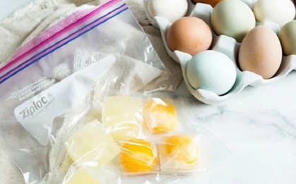 Trứng bảo quản theo cách này thì 6 tháng vẫn tươi, ngon như mới