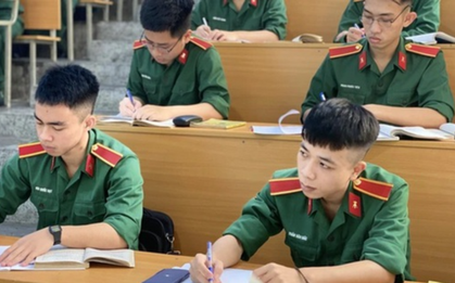 Học phí hệ dân sự các trường công an, quân đội 2025