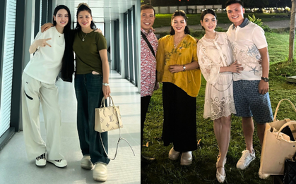 Chu Thanh Huyền trổ tài "nịnh" mẹ Quang Hải, khéo thế này bảo sao dính loạt drama vẫn được mẹ chồng yêu thương