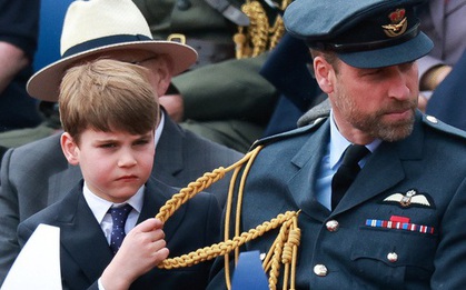 3 đứa trẻ nhà William - Kate gây chú ý khi tham gia sự kiện lớn, Hoàng tử Louis lại "chiếm sóng" vì quá nghịch