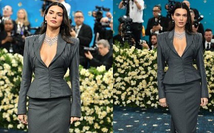 Có một Kendall Jenner dịu dàng tới mức chìm nghỉm tại Met Gala 2025