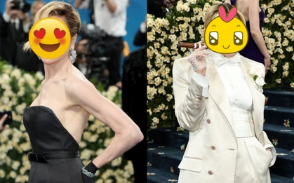 2 “ma cà rồng” trẻ đẹp khó tin khiến cả thế giới chấn động tại Met Gala 2025!