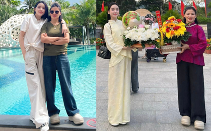 Chu Thanh Huyền đưa mẹ chồng đi du lịch sang chảnh, thái độ của mẹ Quang Hải ra sao sau loạt drama của nàng dâu?