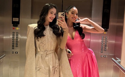 Hoa hậu Ý Nhi mặc trang phục gây "tức mắt", đọ sắc ra sao với ứng viên số 1 Miss World mà bùng tranh cãi?