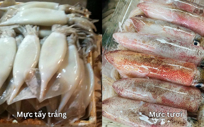 5 loại hải sản dễ "tắm" hóa chất tẩy trắng, đi chợ mà ngố là "dính chưởng" ngay!