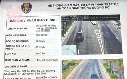 Chủ xe ô tô chạy quá tốc độ 14 lần đối mặt mức phạt nguội ra sao?