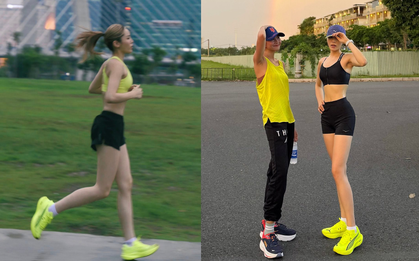 Sau Trấn Thành đến Thanh Hằng dính “kiếp nạn” chạy bộ của Kỳ Duyên, vóc dáng nét căng, đôi chân dài 1,12m mới gây sốt