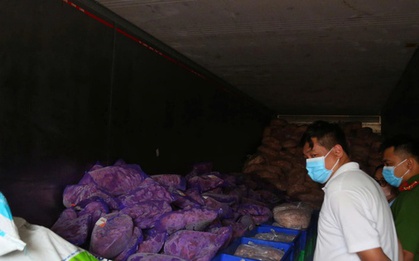 Giật mình hình ảnh hơn 11 tấn chân gà, thịt heo đông lạnh không rõ nguồn gốc