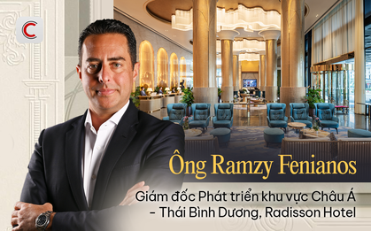 Giám đốc cấp cao của Tập đoàn khách sạn Radisson: Những ông lớn nội địa như Vinpearl, BRG Hospitality… vừa là đối thủ đáng gờm, vừa là những người bạn để chúng tôi học hỏi!